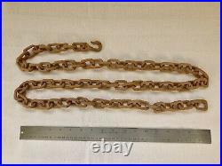 #1 Vintage Folk Art Wood Carved Chain Whimsy 67 Excellent Condition From $342