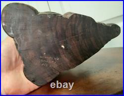 15 Vintage Njana Tilem Gallery Mas Bali wood Fisherman sculpture Signed