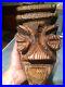 16 Mid Century Witco Era Tiki Wood Carving Purchased in Vietnam During War VTG
