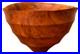 1999 Tom Dunne Vermont Studio Turned Wood Sculpture Vessel Bowl Vtg Art