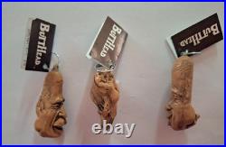 3 Nancy Tuttle Butt Head Hand Carving Collectible Vintage 1992 Keychains withtags