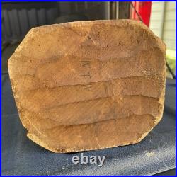 30.5 Wooden female nude Figure Handmade Wood Carved Statue Vintage