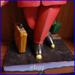 31 Vintage 1990 Markus Pierson ON THE ROAD TO HER OWP XXX Huge Wood Sculpture