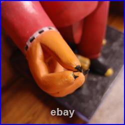 31 Vintage 1990 Markus Pierson ON THE ROAD TO HER OWP XXX Huge Wood Sculpture