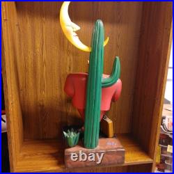 31 Vintage 1990 Markus Pierson ON THE ROAD TO HER OWP XXX Huge Wood Sculpture