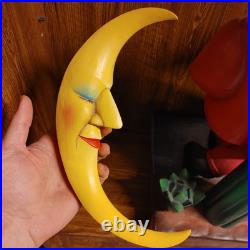 31 Vintage 1990 Markus Pierson ON THE ROAD TO HER OWP XXX Huge Wood Sculpture