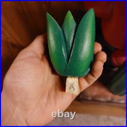 31 Vintage 1990 Markus Pierson ON THE ROAD TO HER OWP XXX Huge Wood Sculpture