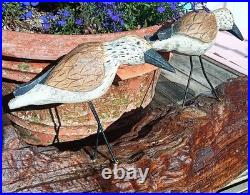 60s SANDPIPER driftwood wall sculpture vtg bird myrtle wood seattle beach cabin