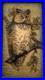 ANRI Wood Carving Owl Wall Hanging Relief 10 x 6 Vintage Italy Plaque