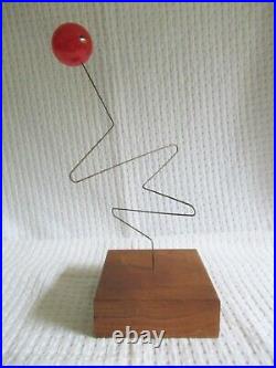 ATOMIC Vtg MID CENTURY MODERN 60s 70s TORK KINETIC SCULPTURE Donald Max Engelman