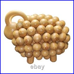 Aarikka Pikkupässi Ram Sheep Signed Varnished Wood Sculpture Vintage Finland