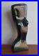 Abstract Modernist Art Sculpture Cubist Torso Hand Carved Wood Heifetz Vintage