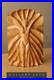 Amazing! Art Deco Handcarved Wood Sculpture! Vtg Beautiful 30's 40's Woman MCM