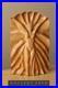 Amazing! Art Deco Handcarved Wood Sculpture! Vtg Beautiful 30's 40's Woman MCM