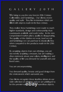 Amazing! Art Deco Handcarved Wood Sculpture! Vtg Beautiful 30's 40's Woman MCM