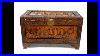 Antique Chinese Chest Luggage Box Carved Camphor Wood