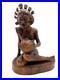 Antique Original Carved Wood Vintage Wooden Carving Figurine Sculpture Statue