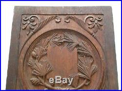 Antique Wood Carving Art Deco Arts And Crafts Architectural Nouveau Sculpture