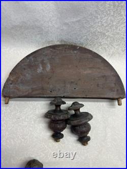 Antique Wood Cherub Putti Carving Wall Plaque Angel Sculpture Salvage Woodworm