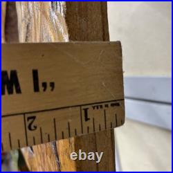 Antiques pediment woodcarving Carving Black Bears Cardinals Hand Painted Signed