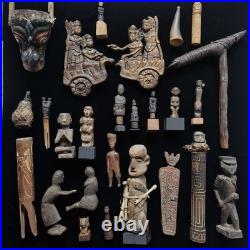 Atoni Timor Wood Sculpture Vintage Carved Wooden Statue Rare Primitive Fine Art