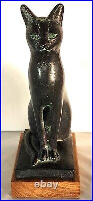 Austin Productions Inc. Egyptian Bastet Cat Sculpture Vintage 1965 Made in USA