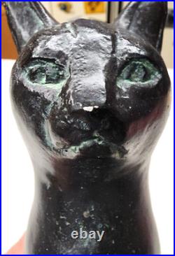 Austin Productions Inc. Egyptian Bastet Cat Sculpture Vintage 1965 Made in USA