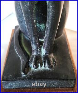 Austin Productions Inc. Egyptian Bastet Cat Sculpture Vintage 1965 Made in USA