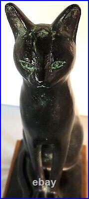 Austin Productions Inc. Egyptian Bastet Cat Sculpture Vintage 1965 Made in USA