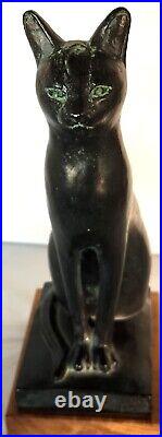 Austin Productions Inc. Egyptian Bastet Cat Sculpture Vintage 1965 Made in USA