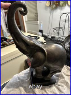 Austin Sculptures Vintage 1998 Icarus Playful Elephant Sign Art Alexander Danel