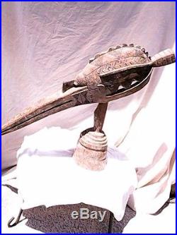 Authentic, Ivory Coast, Tribal, Large, African Bird Sculpture, Rare, Vintage