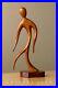 Awesome! MID Century Wood Hagenauer Sculpture! Vtg Curvaceous Art Deco 50's 60's