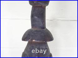 BIG Vintage AFRICAN 36'' FANG CAMEROON Tribal Figural Wood STATUE Sculpture