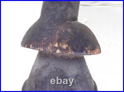 BIG Vintage AFRICAN 36'' FANG CAMEROON Tribal Figural Wood STATUE Sculpture