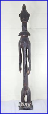 BIG Vintage AFRICAN 36'' FANG CAMEROON Tribal Figural Wood STATUE Sculpture