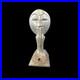 Balinese Buddha Silence Mask Hand Carved Wood Sculpture, Vintage Style