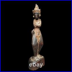 Balinese Wood Sculpture 10 Vintage Pita Maha Hand Carved Fine Art Mas Indonesia