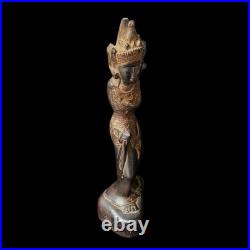 Balinese Wood Sculpture 10 Vintage Pita Maha Hand Carved Fine Art Mas Indonesia