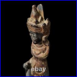 Balinese Wood Sculpture 10 Vintage Pita Maha Hand Carved Fine Art Mas Indonesia
