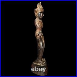 Balinese Wood Sculpture 10 Vintage Pita Maha Hand Carved Fine Art Mas Indonesia