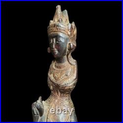 Balinese Wood Sculpture 10 Vintage Pita Maha Hand Carved Fine Art Mas Indonesia