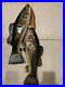 Bass Wood Carving Fish Taxidermy Vintage Fish Decoy Casey Edwards