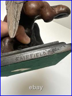 Bird Wood Sculpture Painting John R Fairfield California Famous Vintage 1985