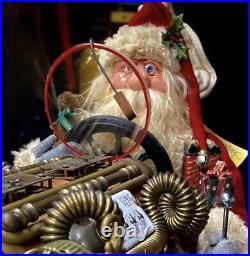 Brian Kidwell The Toymaker Santa Hot Rod Large Vtg SCULPTURE 1996 Rare Art Car#8
