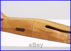 Charles Ray Eames Sculpture Wood Leg Splint Vintage Modern Decorative Design 40s