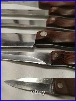 Cutco VTG Chef Carving Handle Knife Set (#12,14,16,20,21,22,23,24,26,27,28)