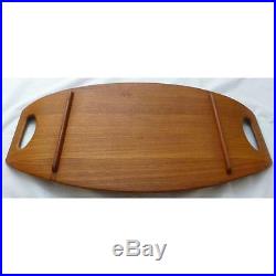Dansk Denmark Teak Wood Quistgaard Cutting Board Carving Platter Vtg Model 801