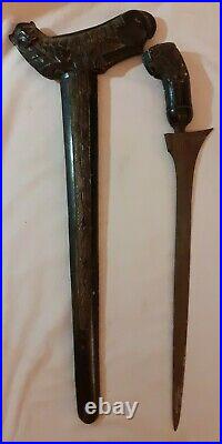 EARLY 15th / 16th CENTURY ANTIQUE KRIS BELIEVED POLYNESIAN