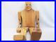 Folk Art Vintage Wooden Jointed Doll Sculpture Don Ellefson